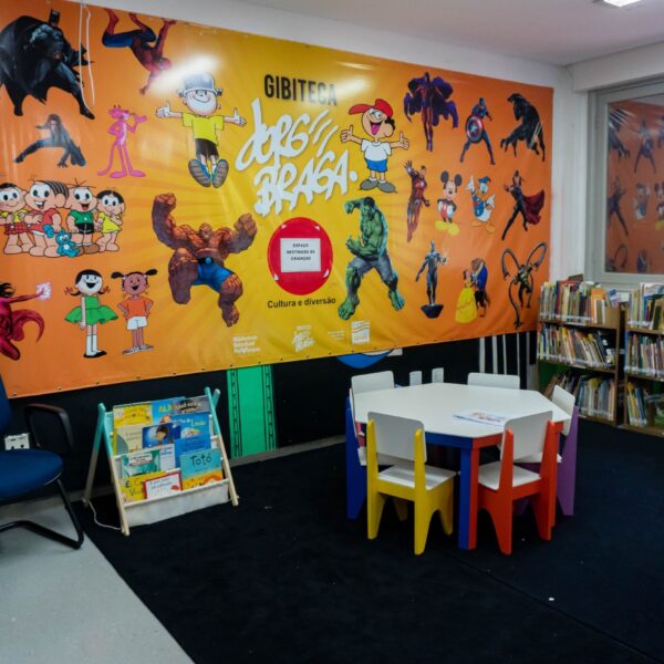 Gibiteca Jorge Braga promove projeto “Férias Literárias” durante o mês de janeiro - Imagem interna da gibiteca