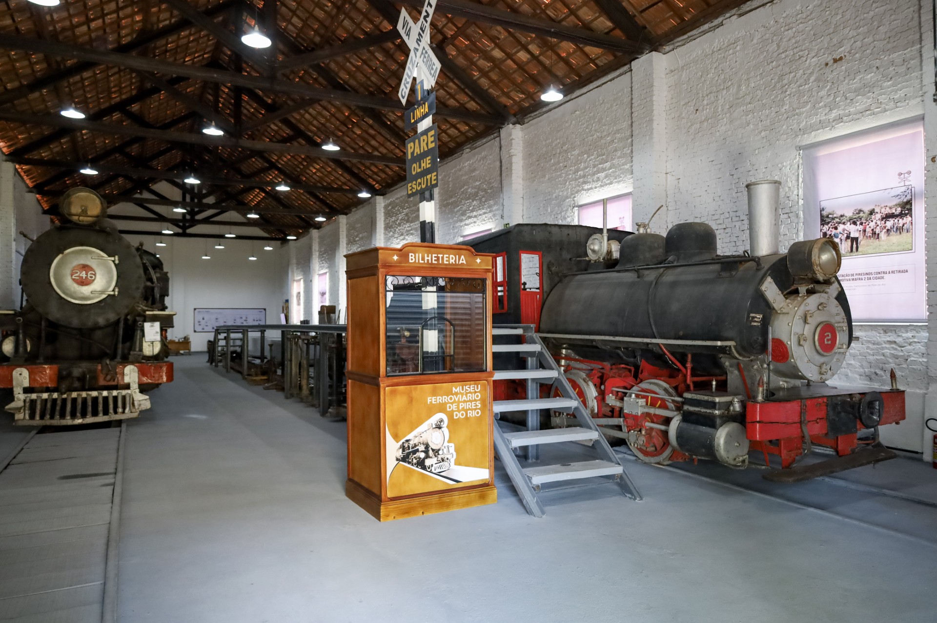 Museu Ferroviário de Pires do Rio amplia acesso à cultura na região