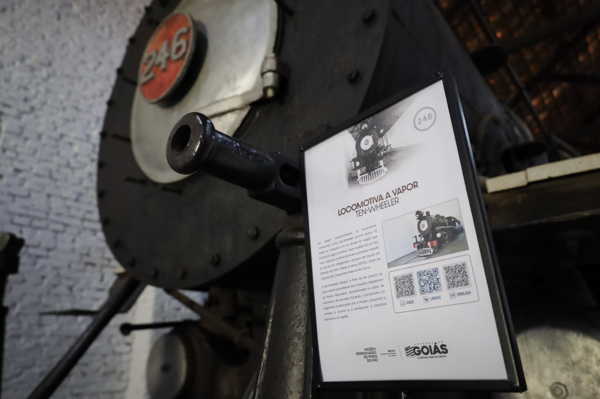 Museu Ferroviário de Pires do Rio amplia acesso à cultura na região