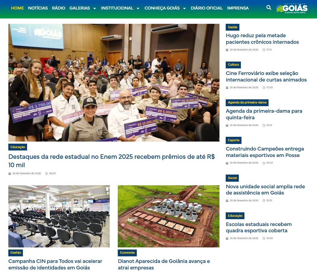 Agência Cora agora é Agência Goiás de Notícias