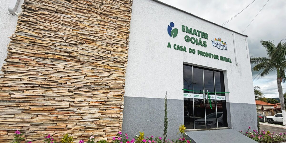 Emater Goiás inaugura nova unidade em Mairipotaba