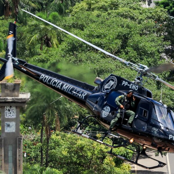 Helicóptero da polícia
