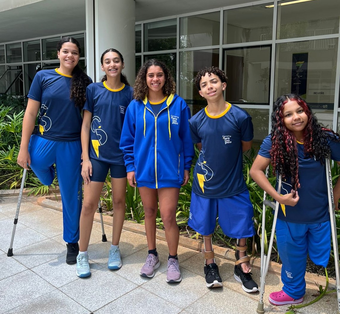 Goiás manda cinco representantes para Camping Escolar Paralímpico, em São Paulo
