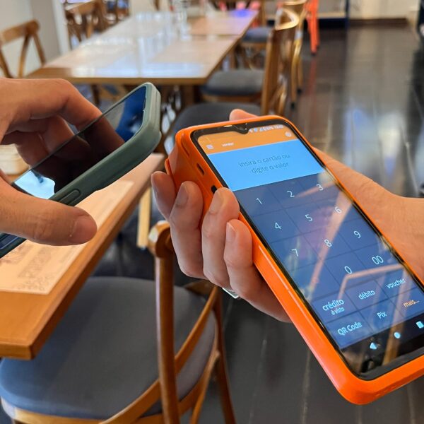 máquina de pagamento eletrônico