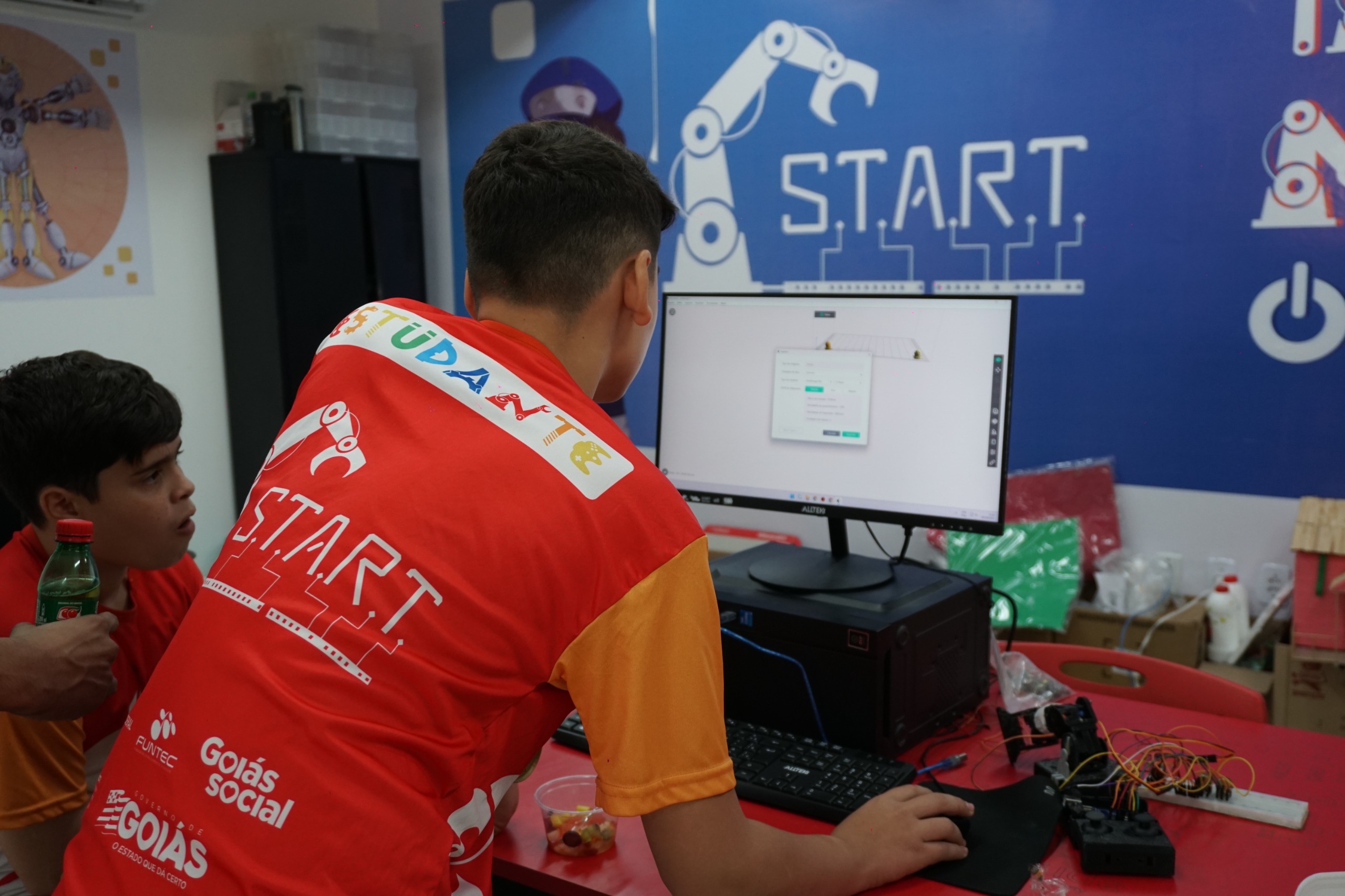 curso gratuito de robótica do programa start